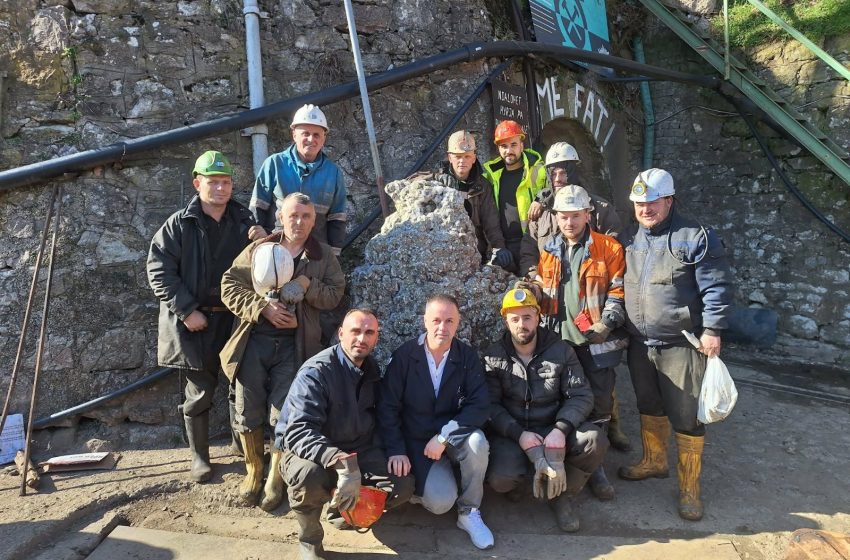  Nga nëntoka e Trepçës nxjerrët një kristal madhështor