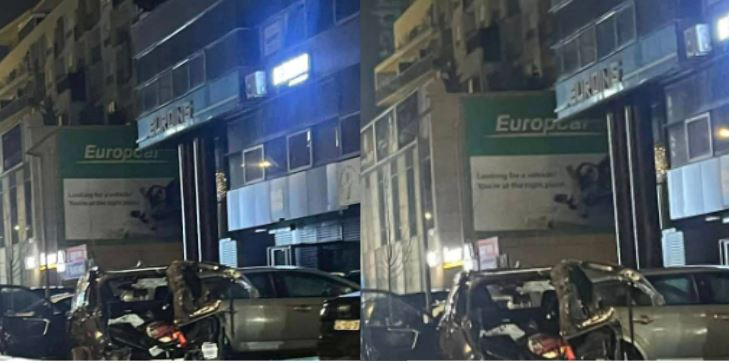  Aksidenti i rëndë në Prishtinë, polica: Shoferi humbi drejtimin, u përplas me 8 vetura të parkuara