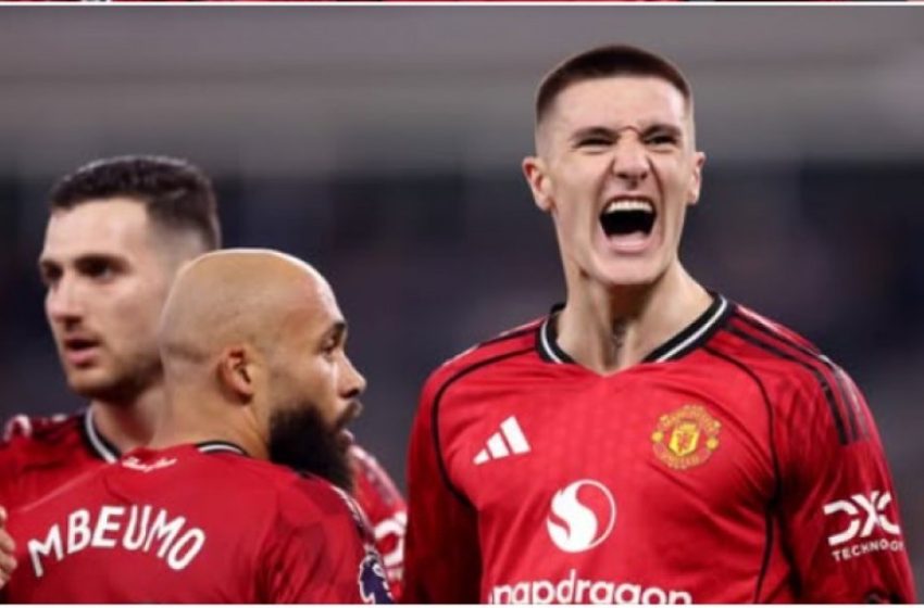  Man Utd fiton minimalisht ndaj Evertonit, vazhdon seria pozitive nën drejtimin e Carrickut