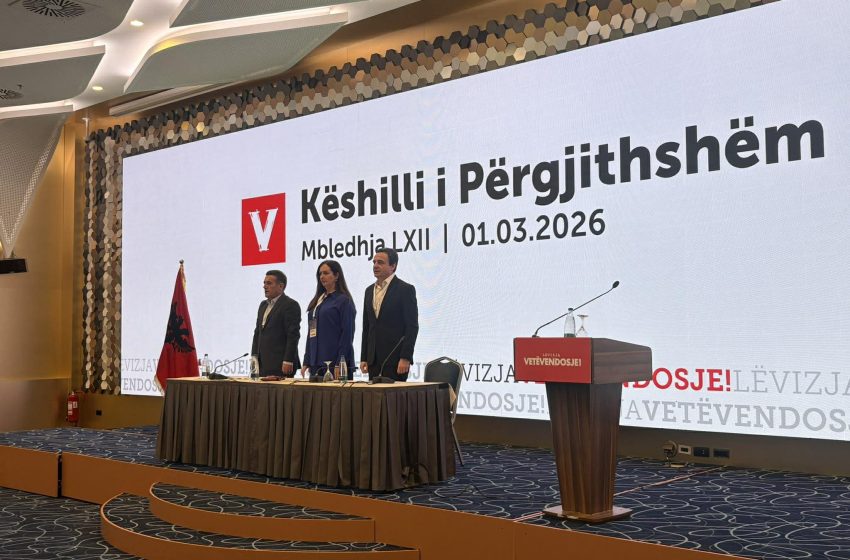  Këshilli i Përgjithshëm i LVV-së mblidhet sot, në fokus çështja e Presidentit