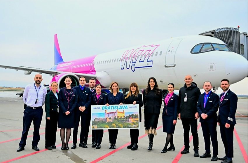  Nga sot nis një linjë e re fluturimi, Prishtinë-Bratisllavë