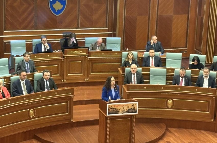  Osmani: Sot kujtojmë momentin kur Kosova vendosi mos të jetojë e gjunjëzuar