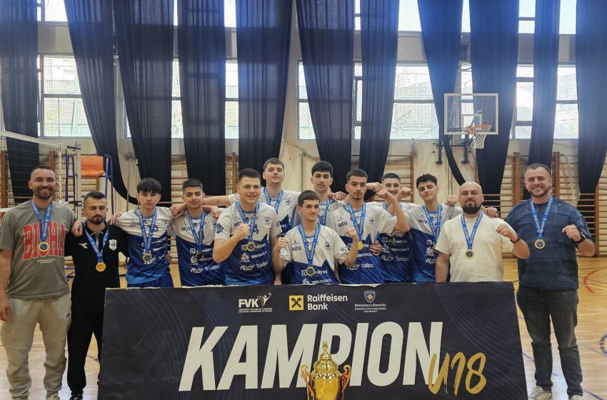  KV Drita shpallet kampione në kategorinë U18 pas fitores bindëse në finale