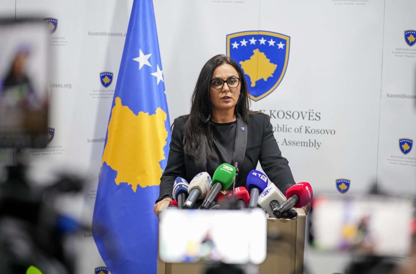  “S’ka dorëheqje në LDK: Lushaku-Sadriu flet për ‘fushatë paniku’ dhe paralajmëron bashkimin e së djathtës”