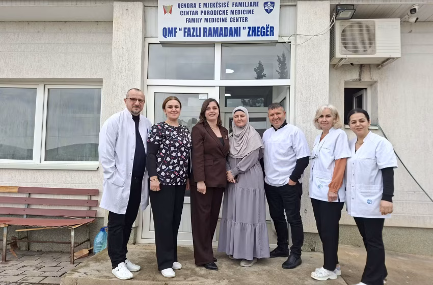  Gjilan: Drejtoresha e Shëndetësisë, premton avancimin e shërbimeve shëndetësore në Zhegër