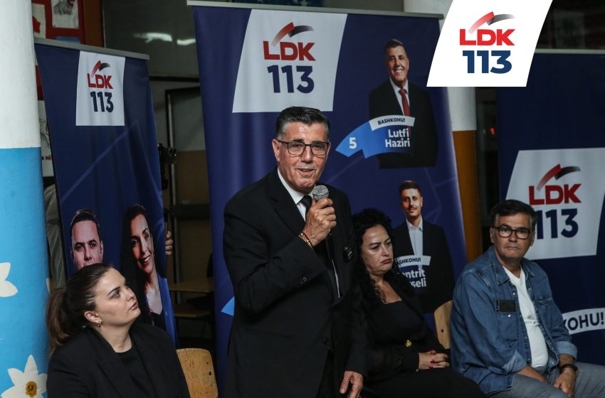  Haziri nga Bresalci: Mbështetja e qytetarëve na jep forcë për rikthimin e madh të LDK-së