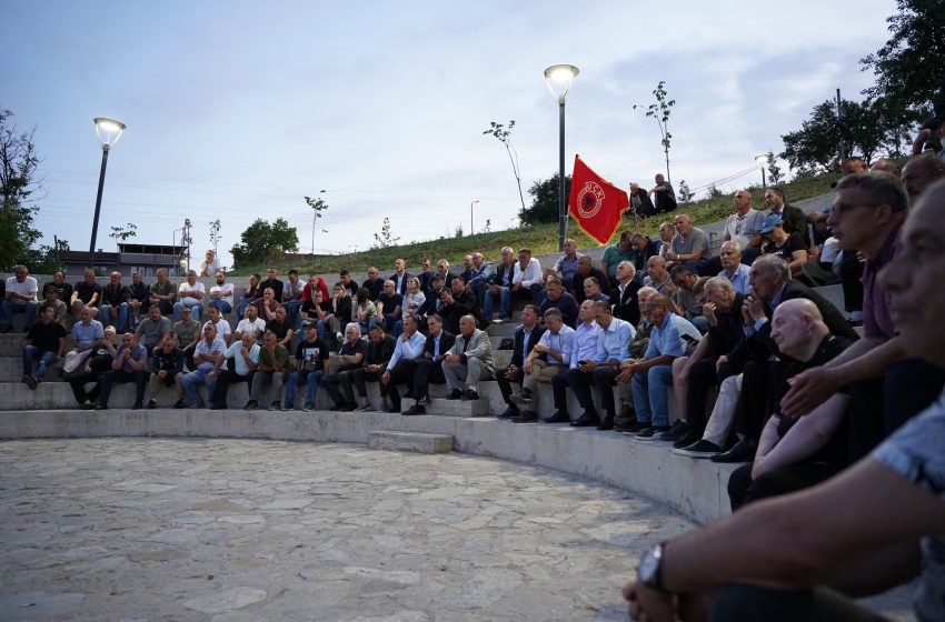  Fushata zgjedhore për zgjedhjet lokale të 7 qershorit: Veteranët e UÇK-së shprehin mbështetje për PDK-në në Gjilan