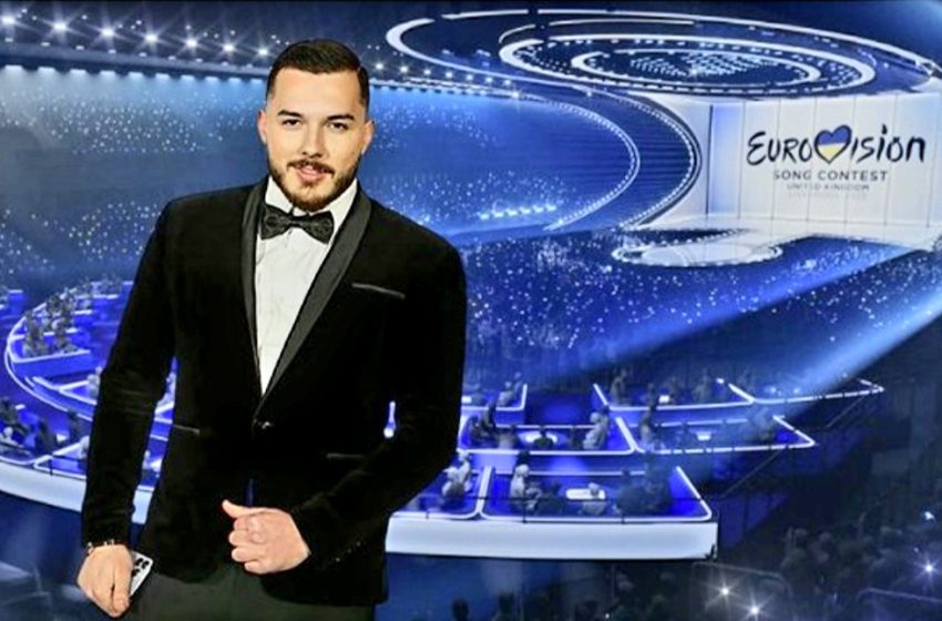  Ardit Çuni gati të ndezë sonte skenën e “Eurovision”-it në Vjenë