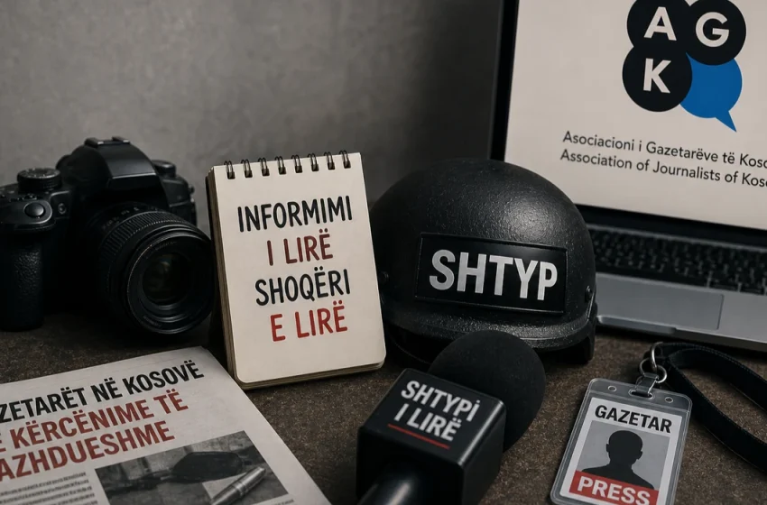  Liria e shtypit në letër, por sfidë serioze në praktikë: gazetarët në Kosovë nën kërcënime të vazhdueshme
