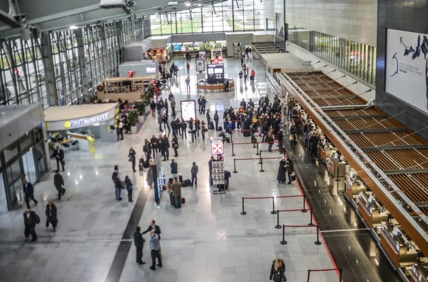  Rrahje mes pesë personave në Aeroportin e Prishtinës, përfundojnë në mbajtje