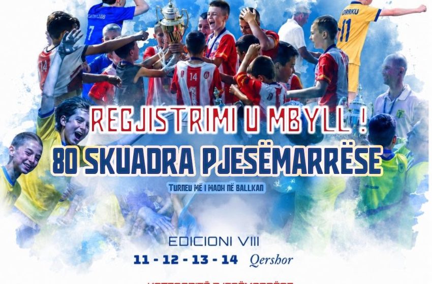  Vendet e plotësuara në kohë rekord – Nis numërimi mbrapsht për “Rilindja Kids Tournament 2026”