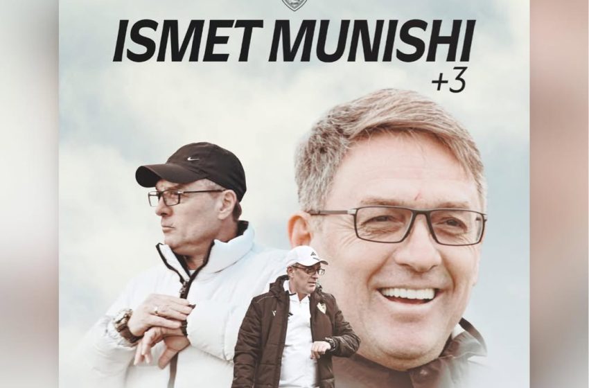  FC Liria i beson vazhdimësinë Ismet Munishit, trajneri rinovon kontratën edhe për tri vite