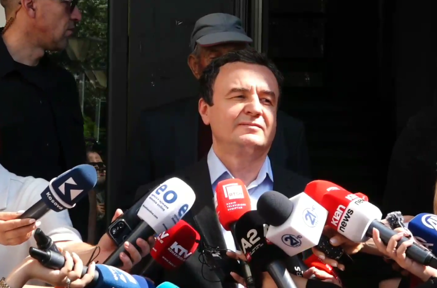  Kurti voton në Prishtinë, fton qytetarët të dalin në zgjedhje