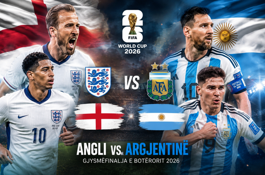  Sonte spektakël: Anglia apo Argjentina, kush do të sfidojë Spanjën në finale?