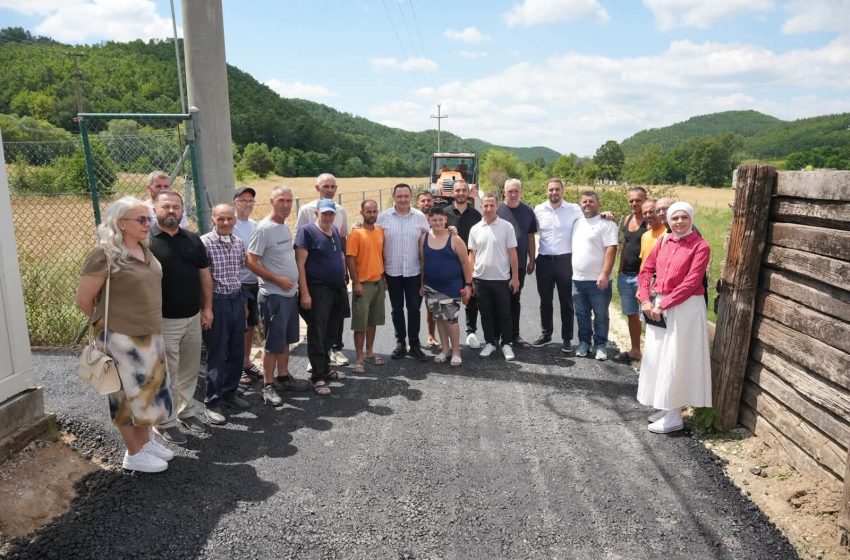  Fillon asfaltimi i rrugës Breznicë–Muhoc, projekt që lidh malësinë e Bujanocit me Kamenicën e Gjilanin