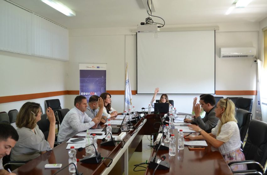  UKZ zgjedh katër prorektorët e rinj – Këshilli Drejtues miraton edhe Planin e Veprimit Institucional 2026-2027