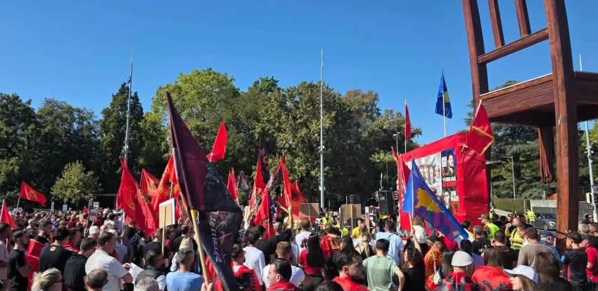  Protesta kundër aktgjykimit të Speciales në Shkup, Gjenevë, Oslo dhe Melburn