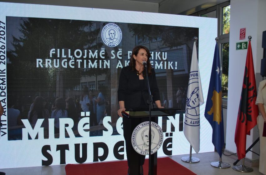  UKZ mirëpriti studentët në fillimin e Vitit të Ri Akademik 2026/2027