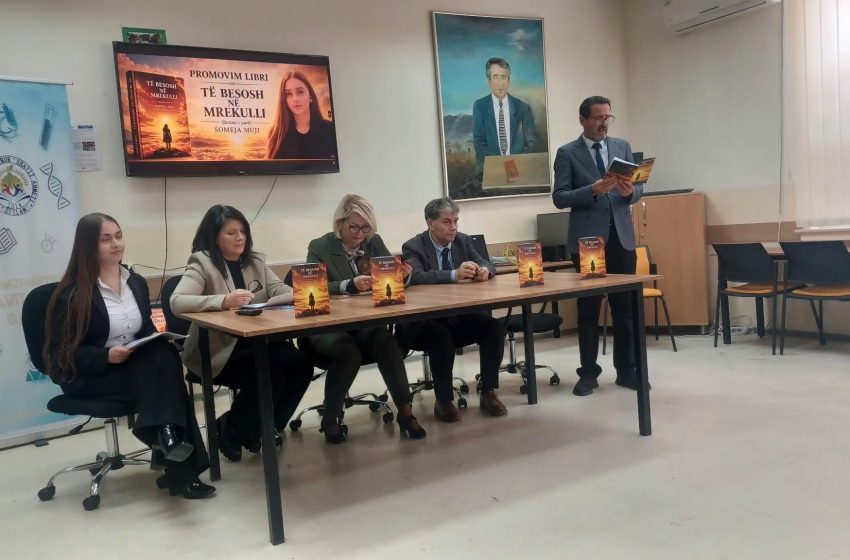  U përurua libri “Të besosh në mrekulli” i autores së re Someja Muji
