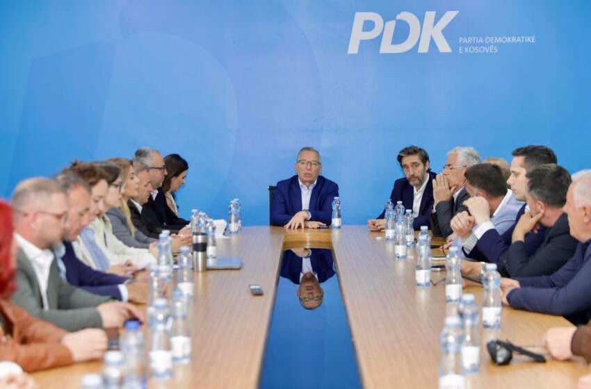  Vjen reagimi i PDK-së, pas raportimeve se ka dhënë dorëheqje Bedri Hamza