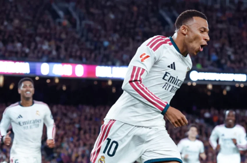  Mbappé “creator” në udhëheqjen e “mbretërve” madrilenë për fitore në El Clásico në “Camp Nou”